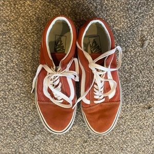 Burnt Orange Old Skool Vans